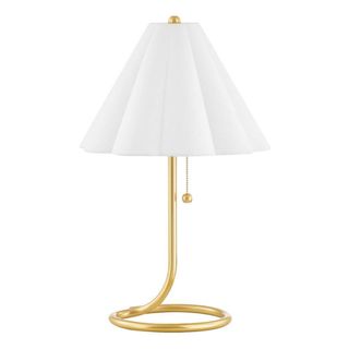 Martha Table Lamp in Aged Brass