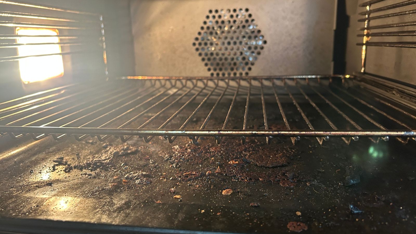 Very dirty oven