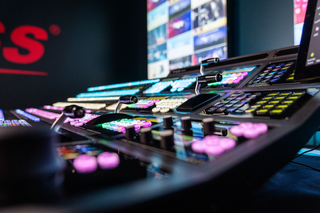 Ross Video's TouchDrive control panel (TDx4) powered by the Carbonite production switcher series.