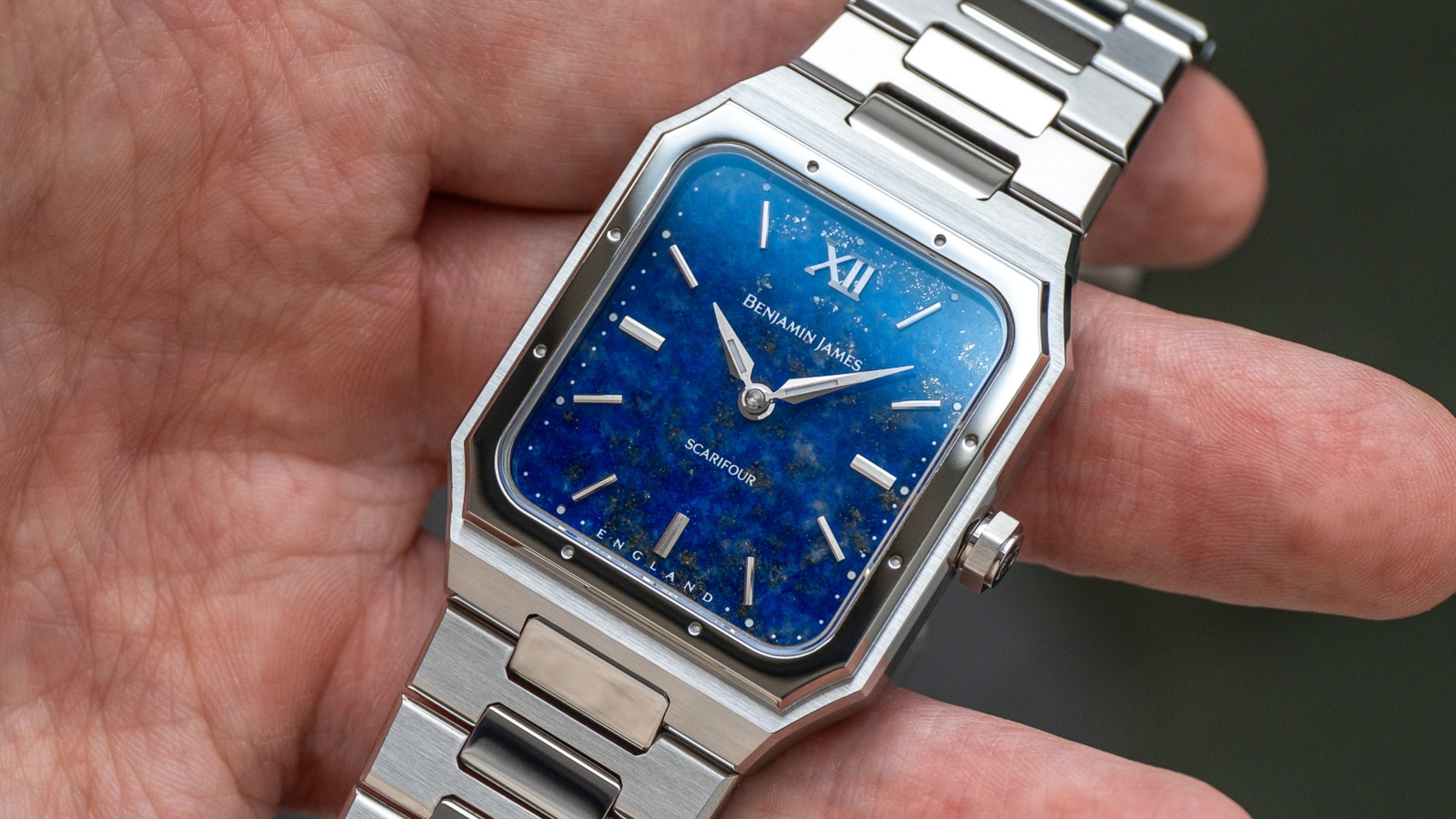 Benjamin James Watches Scarifour stone dial
