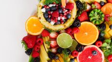 A platter of fruit, sleep & wellness tips