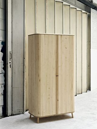 The ’Silo Cabinet’ is inspired by the agricultural structure for storing grain