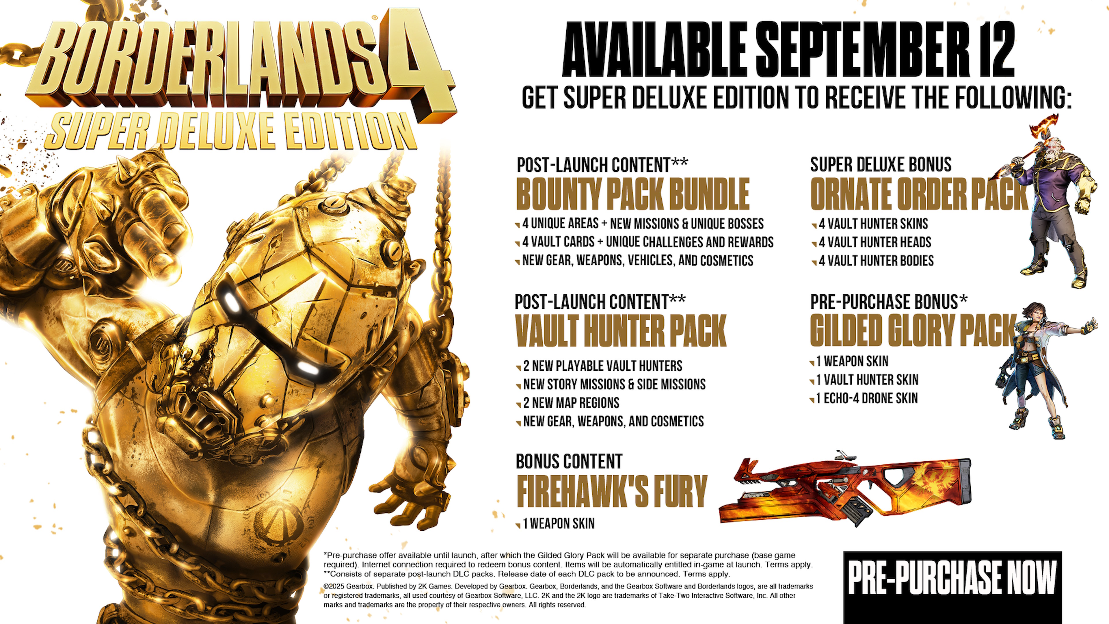 Borderlands 4 super deluxe content