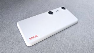 XREAL Beam Pro face down.