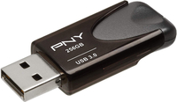 PNY Turbo Attaché 4 USB 3.0 Flash Drive (256GB): w