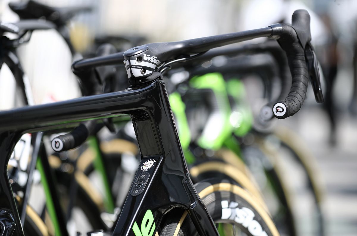 The UCI aero bike at the Abu Dhabi Tour