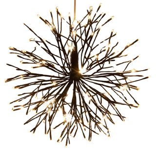 hanging branch light ball