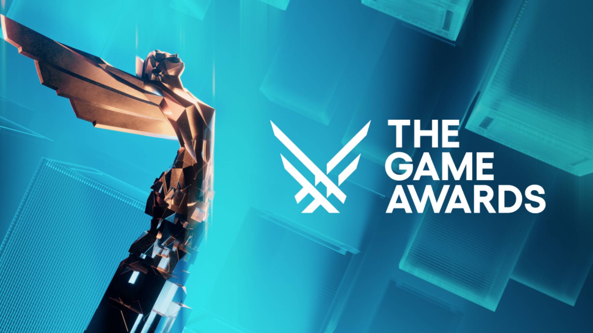 The Game Awards 2025 image showing a Game Awards statue and the logo for the live event