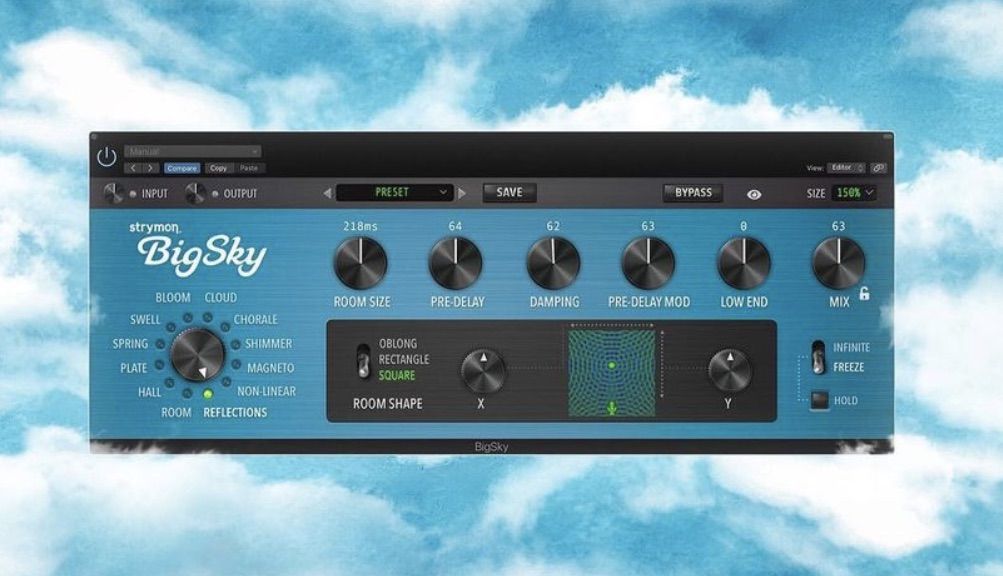 Strymon&#039;s BigSky plugin in action