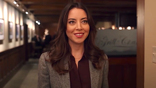 Aubrey Plaza in Happiest Season.