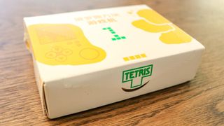 The box that the Chicken McNugget Tetris console comes in