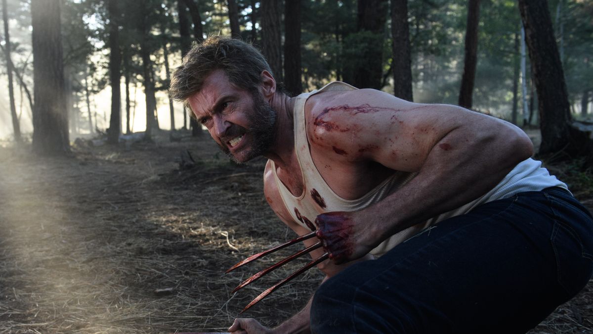 Hugh Jackman as Wolverine in Logan