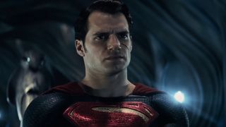 Henry Cavill's Superman glaring at Jesse Eisenberg's Lex Luthor