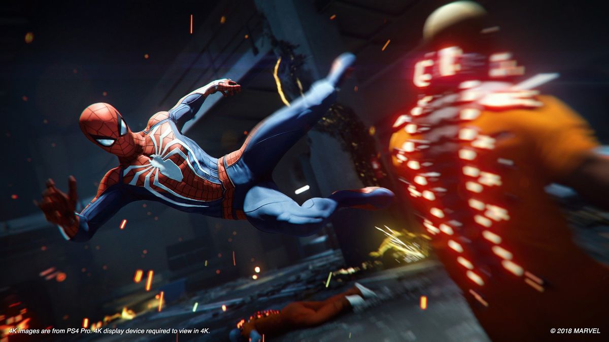 Marvel&#039;s Spider-Man PS4 Pro