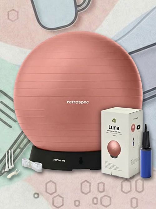 Luna Exercise Ball With Pump