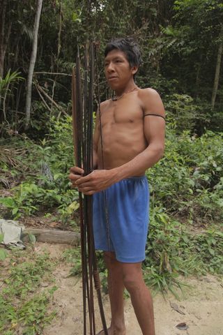 Indigenous Awa man