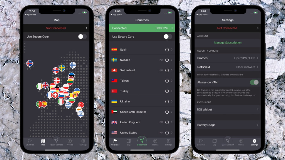 download the new version for ios ProtonVPN Free 3.1.0