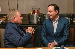 Space For Humanity founder, Dylan Taylor, and William Shatner have a conversation