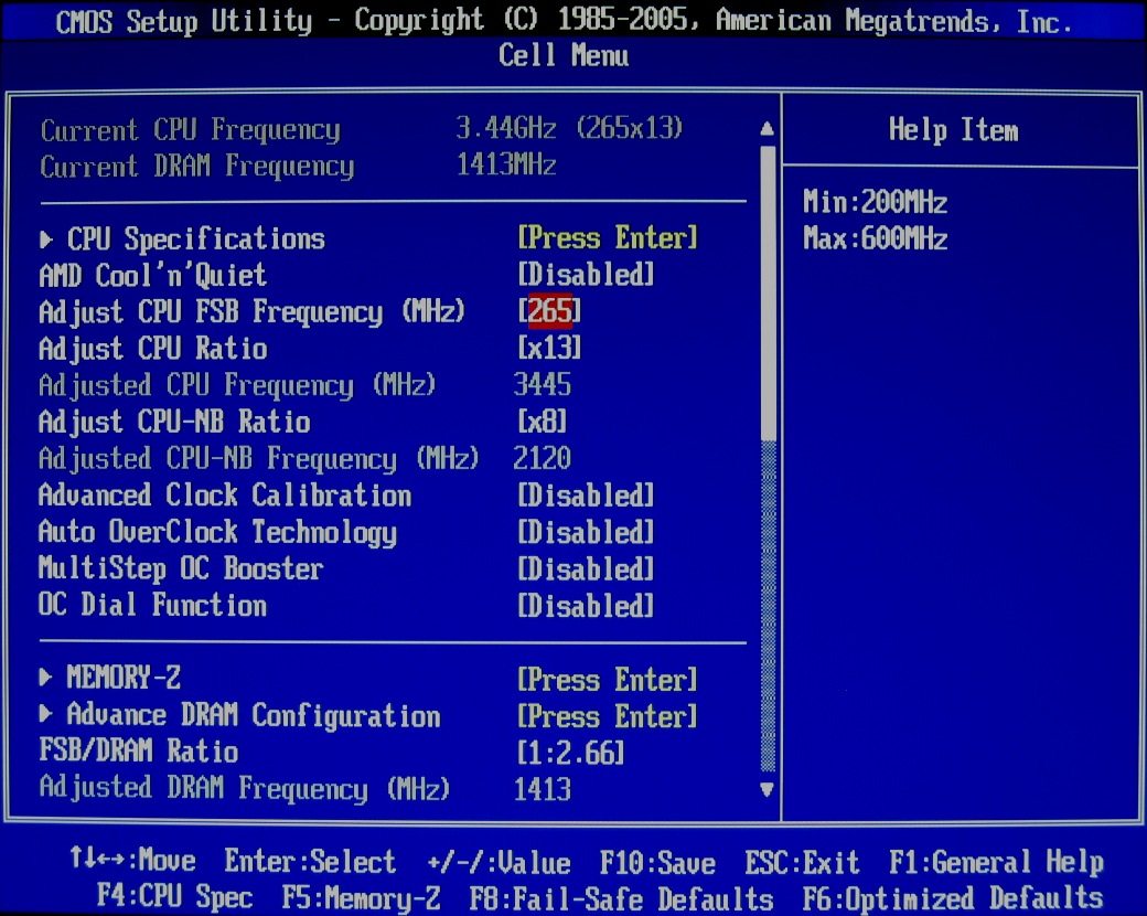 Overclocking Via The BIOS - Making Lemonade: Overclocking Your Locked ...