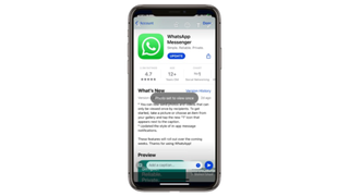 View Once feature confirmation on an image in WhatsApp