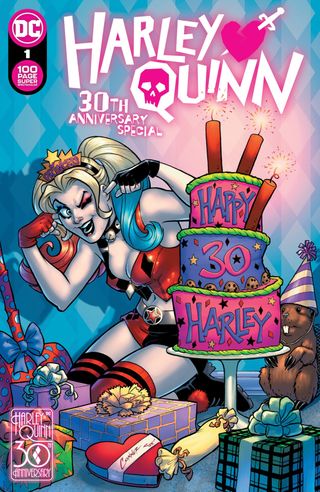 Harley Quinn 30th Anniversary Special cover by Amanda Conner