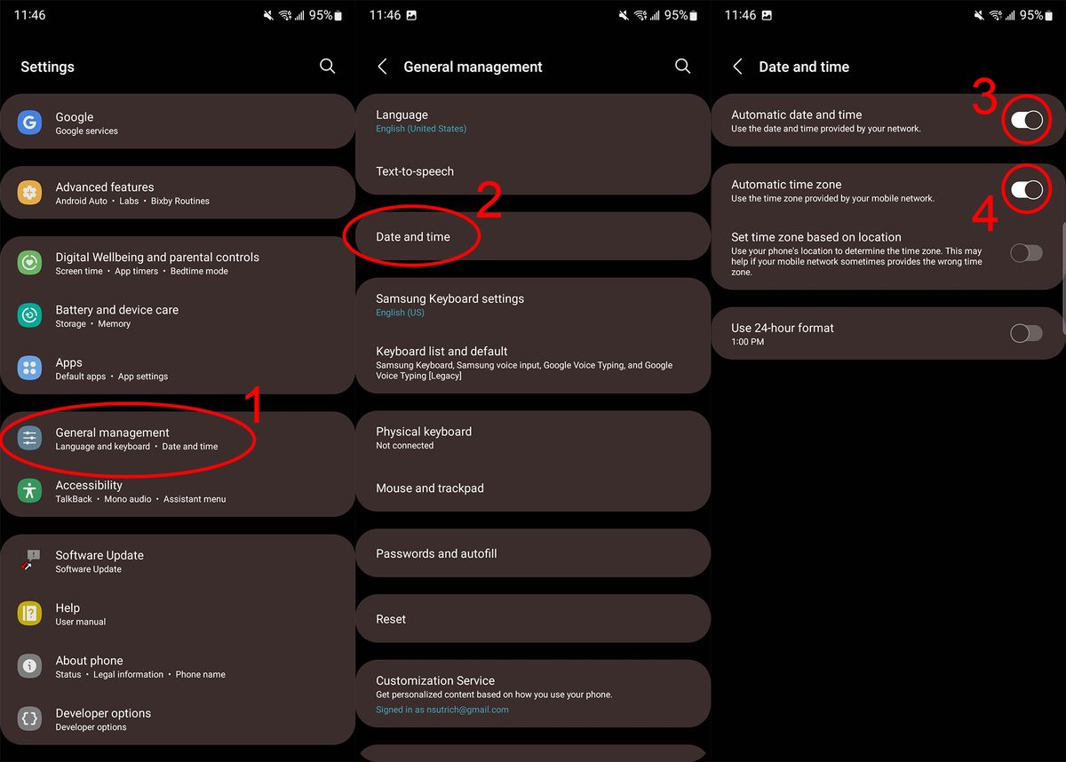 Will my phone change for daylight saving time automatically? Android