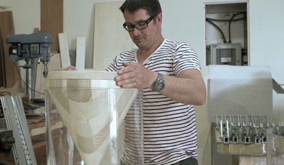 Tandem with AHEC, come to life in the studio of Kent-based sculptor 