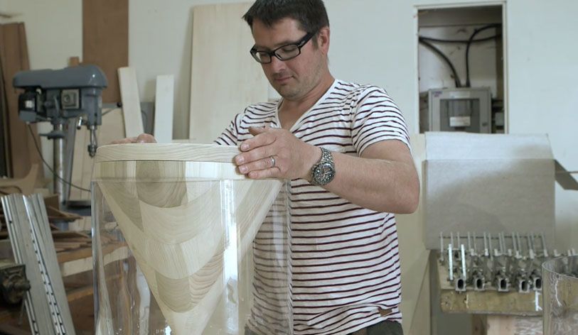 Tandem with AHEC, come to life in the studio of Kent-based sculptor 