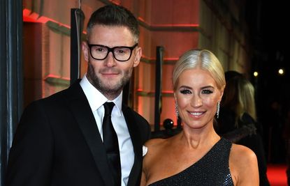 Eddie Boxshall and Denise van Outen attend The Sun Military Awards 2020