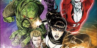 Justice League Dark Swamp Thing Constantine Zatanaa Deadman