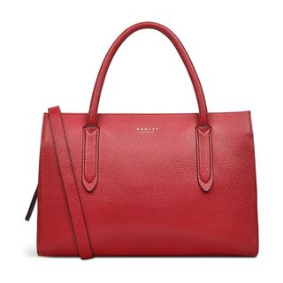 RADLEY London Arlington Court Medium Ziptop Top Handle Handbag for Women, in Grained Leather