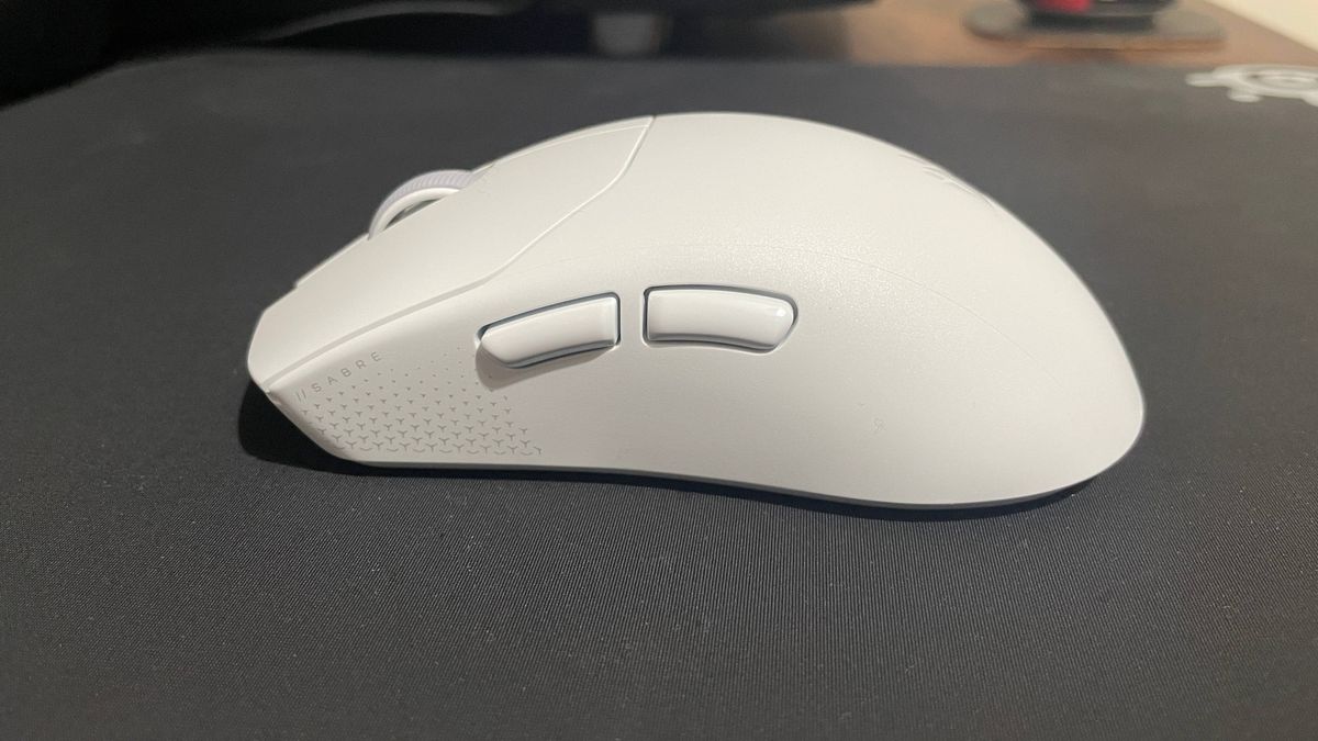 The ultralight Corsair Sabre V2 Pro gaming mouse