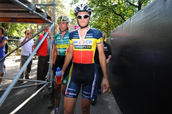 Niels Albert after the race