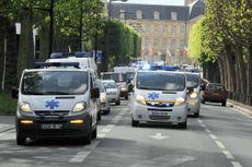 French ambulances.