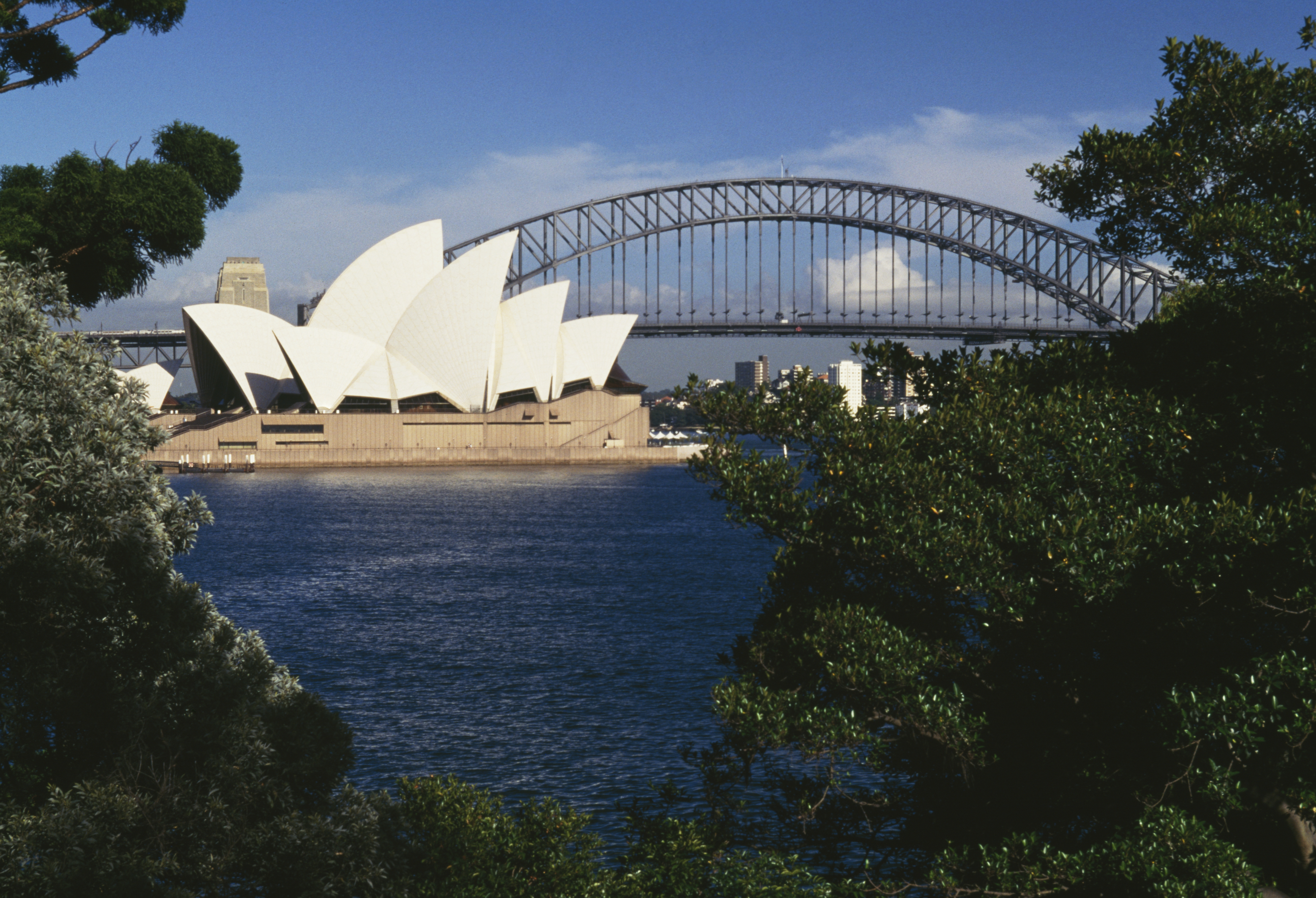 Sydney Opera House and Harbor Bridge