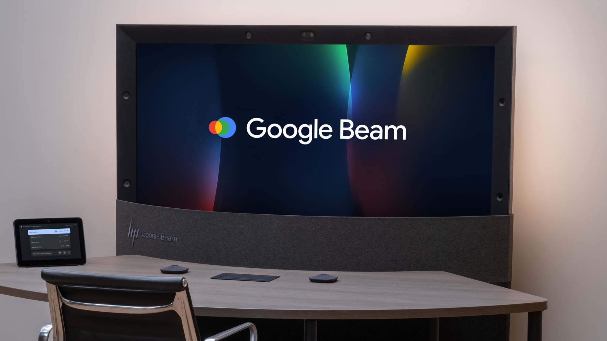 HP Dimension with Google Beam in conference room