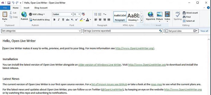 Microsoft's Windows Live Writer blog tool goes open source as Open Live ...