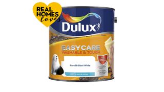 a pot of Dulux Easycare Matt Emulsion Paint, the best washable paint you can buy: