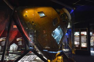 The Cosmosphere in Hutchinson, Kansas, home to the Apollo 13 command module Odyssey (pictured), has rescheduled its Apollo 13 mission debrief and gala for November 2020.