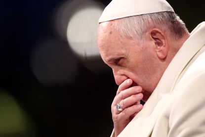 Pope Francis warns of a World War III, 'with crimes, massacres, destruction'