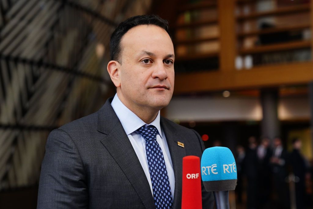 Irish Taoiseach Leo Varadkar. 