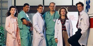 Some of the cast of ER.