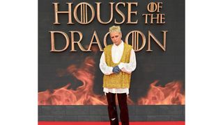 Actor Emma D'Arcy on the House of Dragon cast red carpet