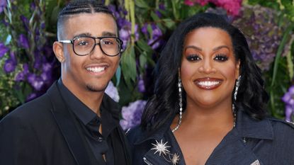 Alison Hammond and son Aidan