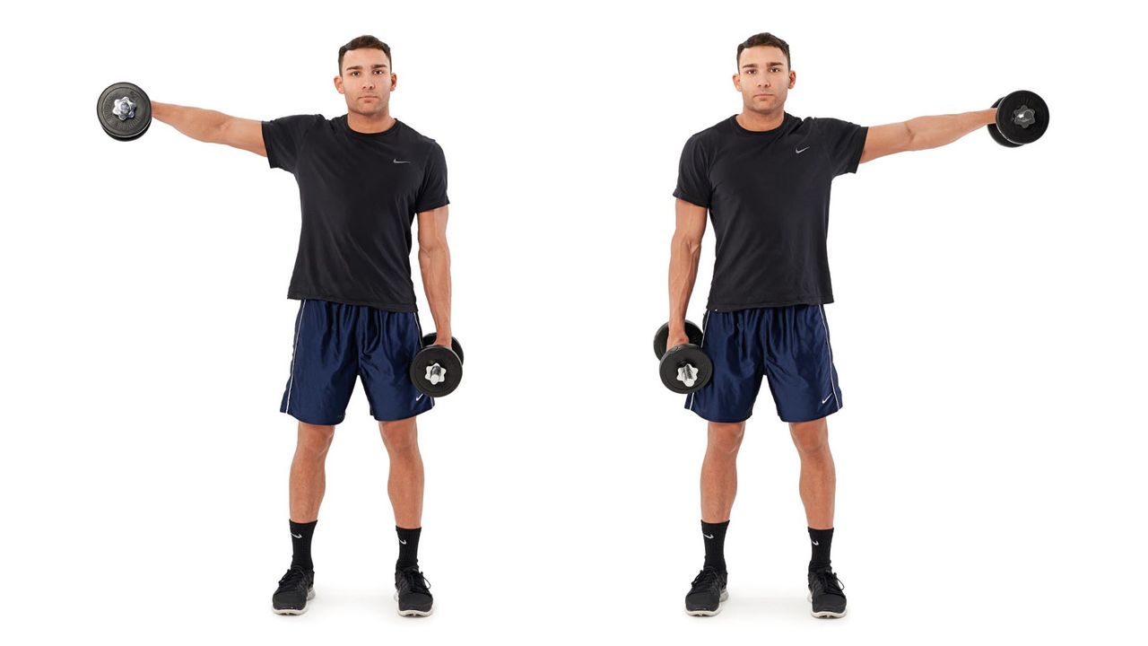 Shoulder exercises to build muscular shoulders with weights | Fit&Well