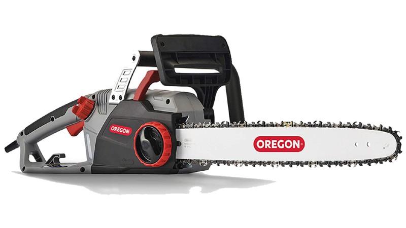 Oregon self-sharpening electric chainsaw