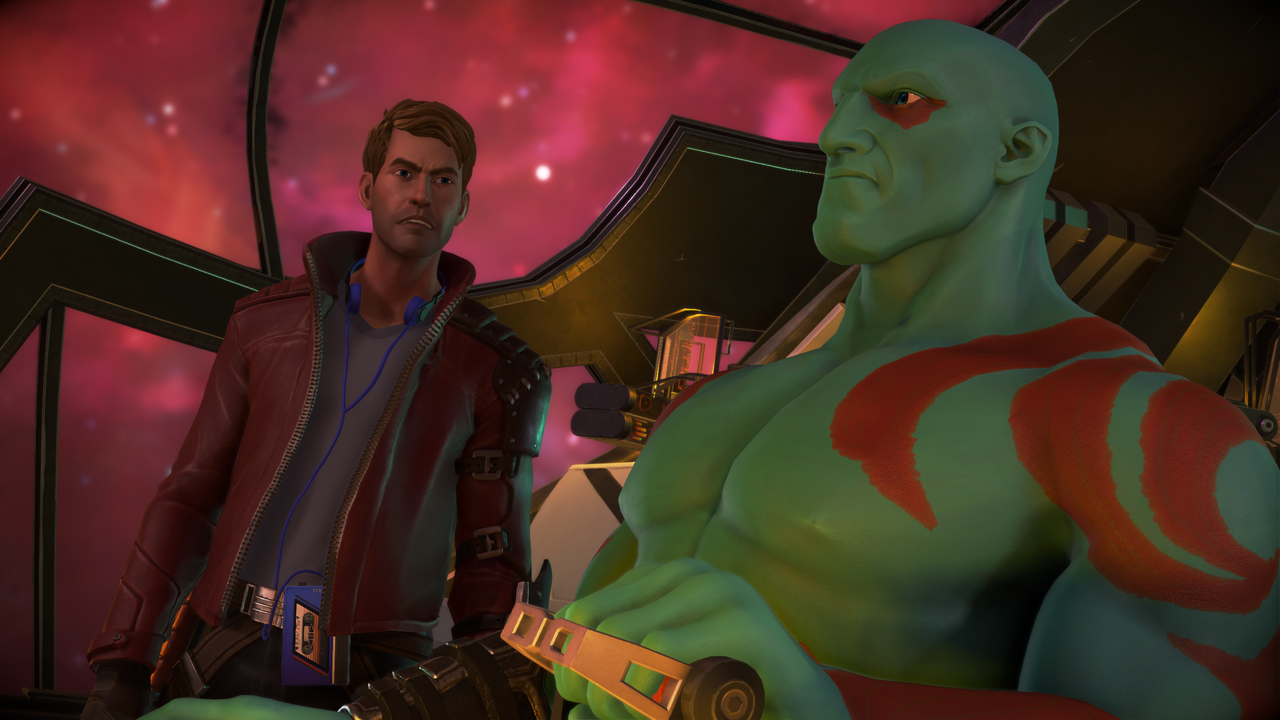What's up with those nipples, Drax?