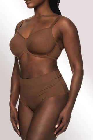 skin colored lingerie
