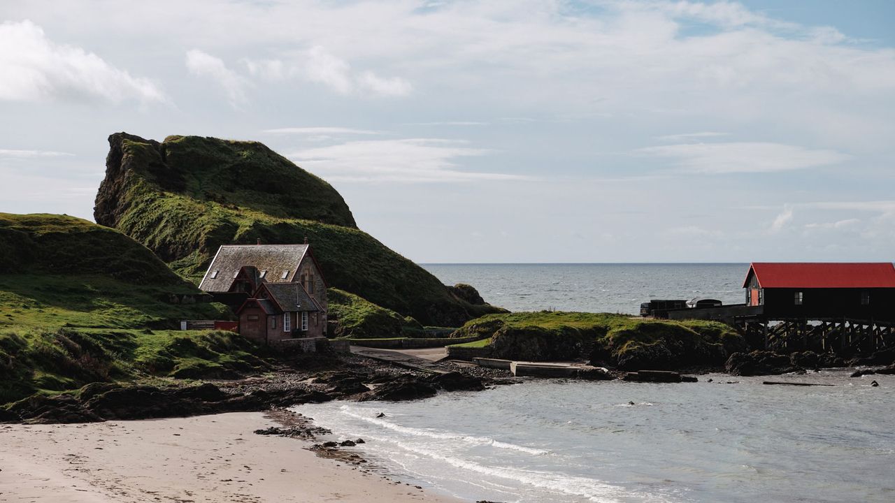 A house next to Dunaverty Golf Club