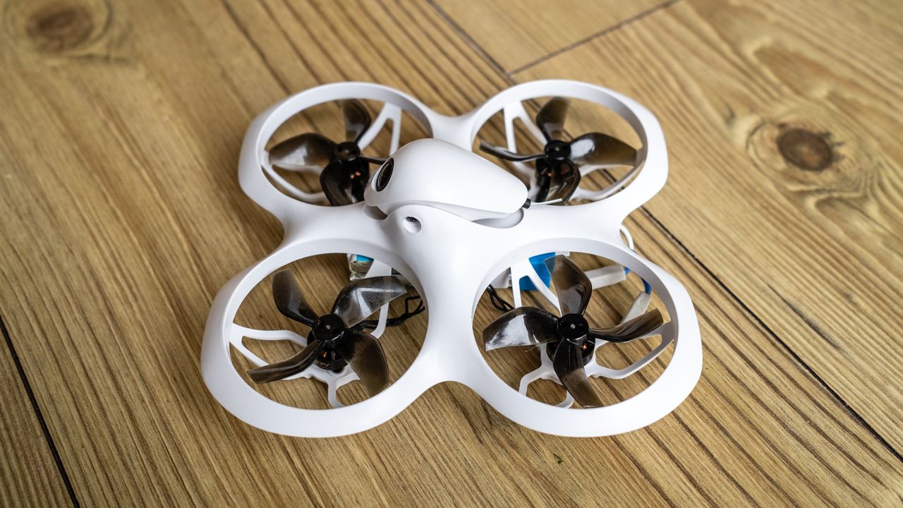 BetaFPX Cetus X drone on wooden table